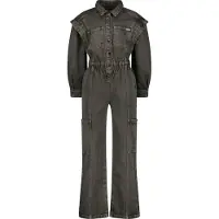 Vingino Wide leg Jumpsuit Perlita Meisjes Zwart 110