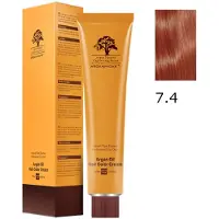 Arganmidas Marokkaanse Arganolie Haarkleur Crème 7.4 / Haarkleur Medium Koper Blond 100 ml