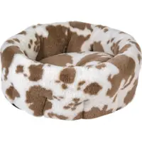 Animal Boulevard Cow Plush hoge mand wit/mokka S