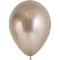 Sempertex : Latex ballonnen rond reflex champagne, 18inch - 6 stuks