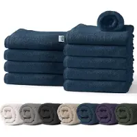 Floordirekt 10-Pack Zeepdoekjes - Turquoise - 30 x 30 cm - Van 100% Katoen - Oeko-Tex 100 Gecertificeerd - Badstof Flanellen Set - Handdoek (Bay)