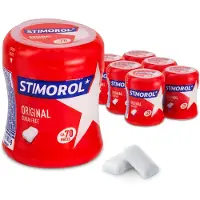 Stimorol | Original | Bottle | 6 stuks | 6 x 80 gram (57 stuks)