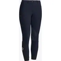 Cavalleria Toscana Jumping Cargo Rijbroek Knee Grip Meisjes FW24 S Navy