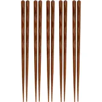 Mareld Akio Eetstokjes Met 5 Set - Eetstokjes Acaciahout Brown - MAR0177