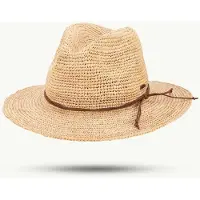 Scippis Torbay hoed – Lichtgewicht raffia zomerhoed