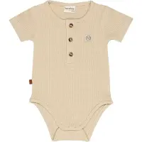 Frogs and Dogs - Wafel Romper | Sand Shell - Katoen - Maat 86