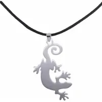 Charme Bijoux Ketting -RVS -salamander -