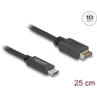 DeLOCK USB 10 Gbps Cable USB Type-E Key A 20 pin male to USB Type-C male 25 cm