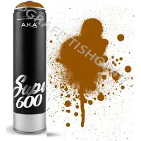 AKA Spuitbus 600ml Hoge Druk AZO Brown