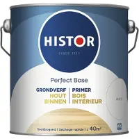 Histor Perfect Base Grondverf Hout Binnen Wit 2,5l