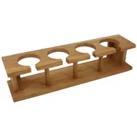 Talamex 4 Wine Glass Holder Rack 39x9.5x9.5 Cm Transparant