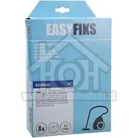 EASYFIKS Stofzuigerzak S-BAG Micro Fleece 8 stuks Nw Stijl Oxygen Smartvac E201B 9002560598