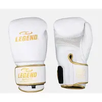 Legend Bokshandschoenen STEALTH Elite heren/dames white gold Leer 16 oz