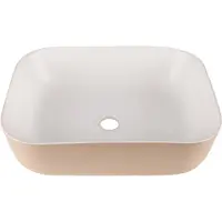 Differnz Waskom mira 48x37,5x12,5 cm beige/wit