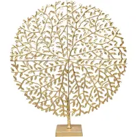 Mansion Atmosphere Boom ornament goud 70cm
