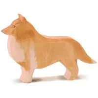 Ostheimer houten Collie speelgoed hond - educatief en duurzaam.