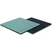 Ivol Rubber tegel 50 x 50 cm - 30 mm dik - UV-bestendig - Turquoise