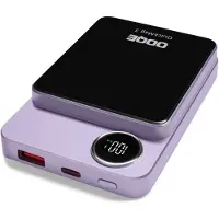 OOQE QuickMag - MagSafe Powerbank | Paars