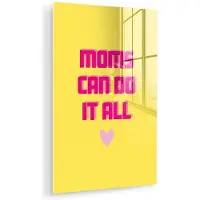 MuchoWow Quote - Moeder - Hartje - Roze