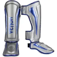 Venum Elite Scheenbeschermers Special Edition Grijs Blauw - L