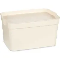 Kipit Multi-functionele Kist 13,5 x 11 x 20 cm Crème 2,3 L