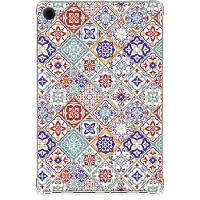 B2Ctelecom Samsung Galaxy Tab A9 Plus Tablet Back Cover Tiles Color