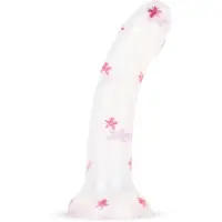 Easytoys Dildo Collection Dildo Collection Flower Power Dildo – Roze Glitterdesign 15 cm