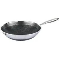 Cheffinger Wokpan - 32cm - RVS - Honingraat - Inductie