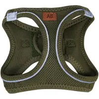 Animal Boulevard hondentuigje - honden harnas groen - reflecterend XL - nek max 52 cm - romp max 58 cm - 12-16 kg
