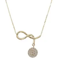 Christian 14 karaat gouden fantasie zirkonia hanger