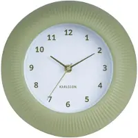 Karlsson Wandklok Tender Rib - Theegroen - Ø 25cm