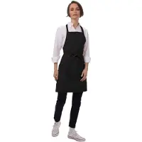 Chef Works Schort met Twee Zakken Zwart - B780 - Horeca & Professioneel