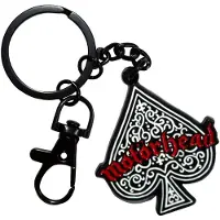 Rock Off Motorhead - Ace Of Spades Chain Sleutelhanger - Zwart/Wit