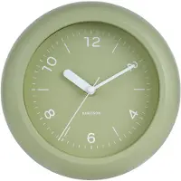 Karlsson Wandklok Slope - Theegroen - Ø 20cm