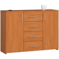Akord Ladekast K45 met 4 Lades en 2 Deuren / Furniture Factory / Els / 110 x 80 x 35 cm