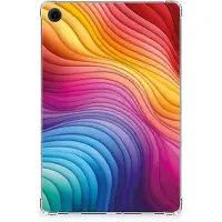B2Ctelecom Back Cover voor Samsung Galaxy Tab A9 Plus Regenboog