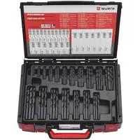 Würth - Assortiment spiraalboren HSS DIN 338 type RN 118° 170-delig - Assortiment spiraalboren HSS DIN 338 type RN 118° 170-delig x 1 st
