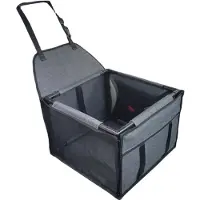 OEM Hondenautostoel, waterdicht, 39x39x27 cm, lichtgrijs, universeel