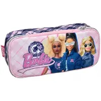 Barbie etui met 2 vakken, 26 cm