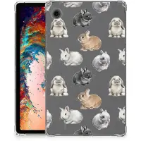 B2Ctelecom Back Cover voor Back Case voor Samsung Galaxy Tab A11/Tab A9 Konijntjes