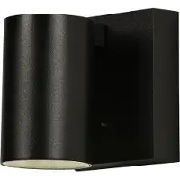 Lumidora Wandlamp 74957 - Voor binnen - DANI - GU10 - Zwart - Metaal