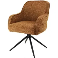 DS4U - Loisa armstoel terugdraai - mosterdgeel