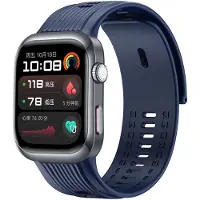 Strap-it Smartwatch siliconen bandje - geschikt voor de Huawei Watch D2 (donkerblauw)