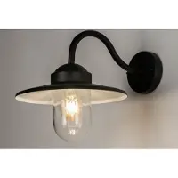 Lumidora Wandlamp 73716 - Voor buiten - SEPINO - E27 - Zwart - Metaal - Buitenlamp - IP44