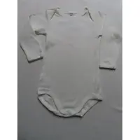 Petit Bateau - Romper - Unie - Wit- Lange mouw - 18 maand 81