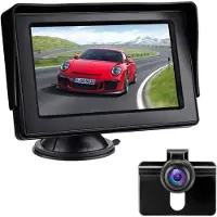 Zwart Achteruitrijcamera - Dashcam - Parkeersensoren Parkeerhulp
