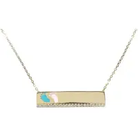 Christian 14 karaat baby voeten hanger