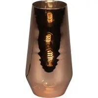 Lumidora Tafellamp 74853 - E14 - Roodkoper - Glas - ⌀ 14 cm