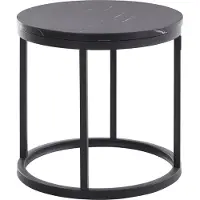 DOMUS Greco-Salontafel - Zwart Marmer MDF