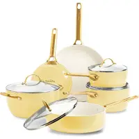 Greenpan Padova Reserve Pannenset 10-delig Sunshine Yellow